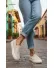 Espadrile dama casual bej Y602 T55-3